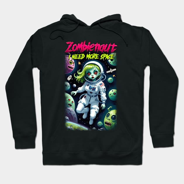 Zombienaut Hoodie by KawaiiDread